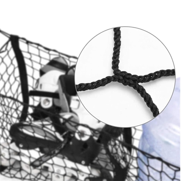 Universal cargo net holder - Nylon elastic mesh with 4 pockets & hooks